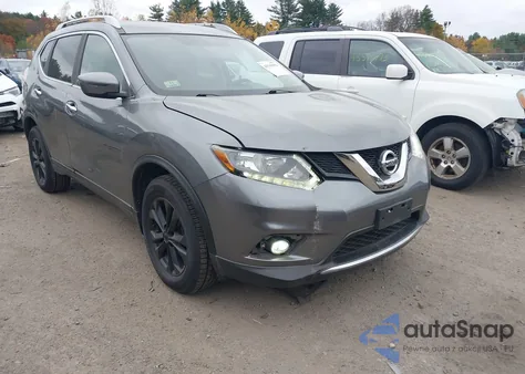 2016 Nissan Rogue Sv z USA, uszkodzony, nr VIN KNMAT2MV9GP702767